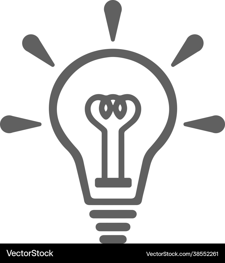 Creative brain mind icon gray graphics Royalty Free Vector