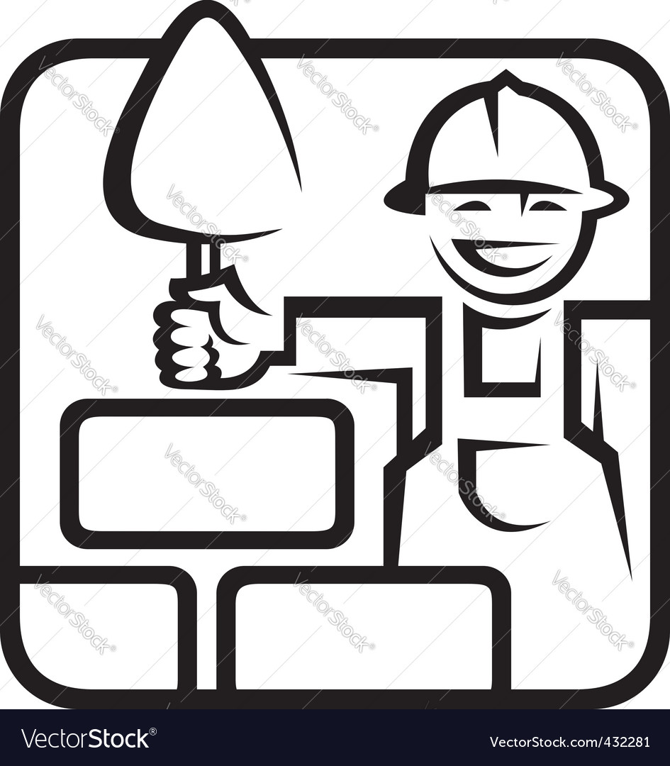 Builder Royalty Free Vector Image - VectorStock