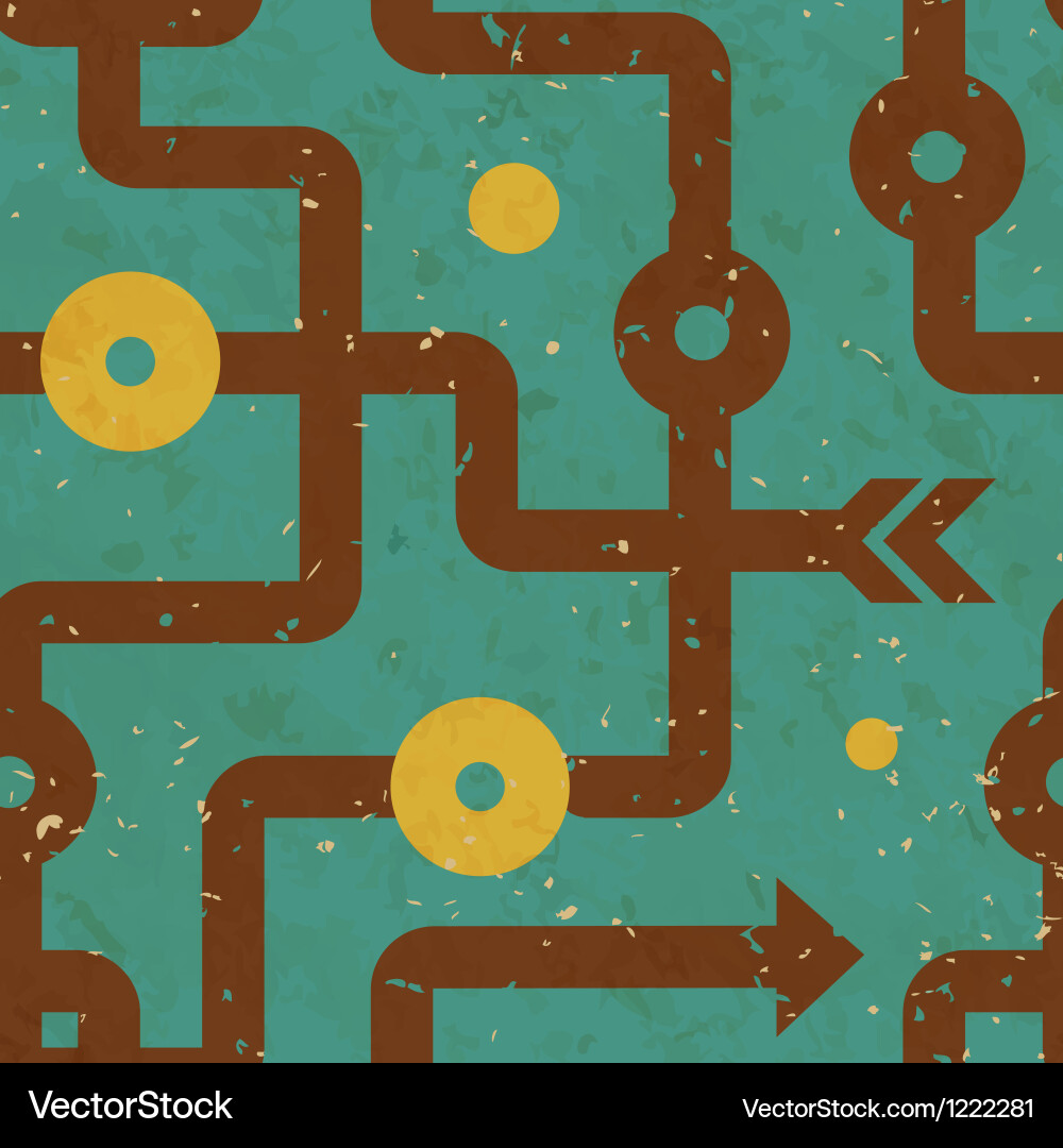 Retro seamless background Royalty Free Vector Image