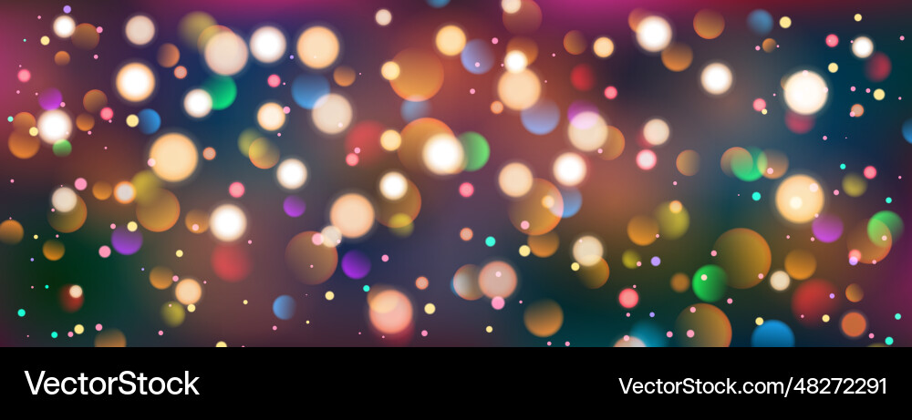 Abstract background with bokeh effect Royalty Free Vector