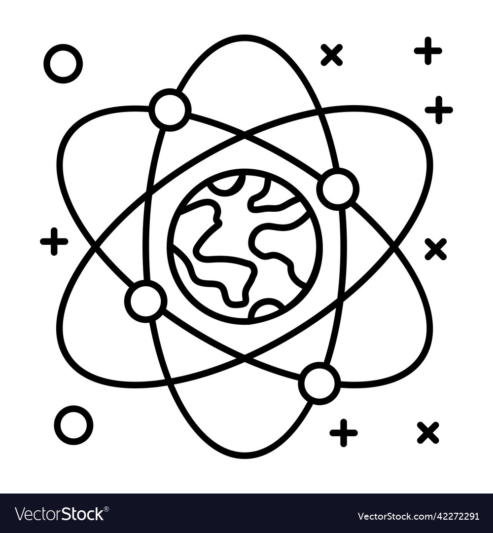 Astronomy website Royalty Free Vector Image - VectorStock