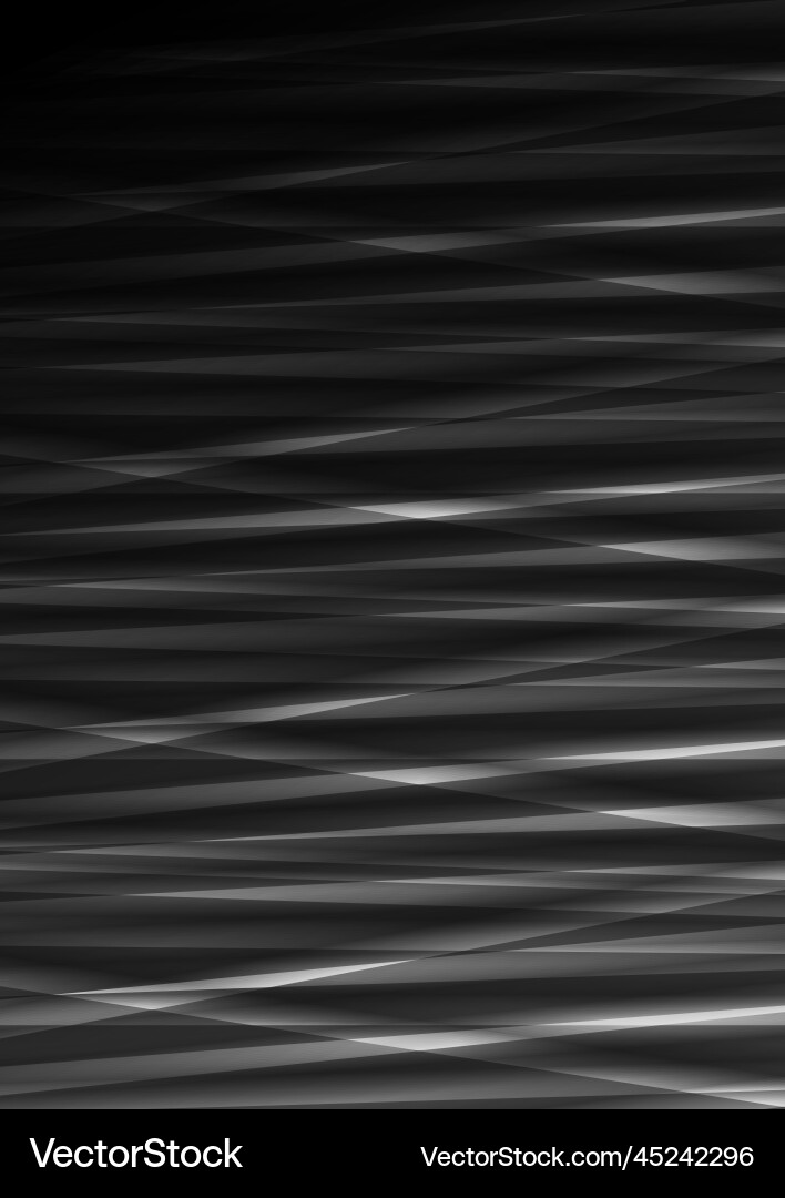Abstract tech black stripes background Royalty Free Vector