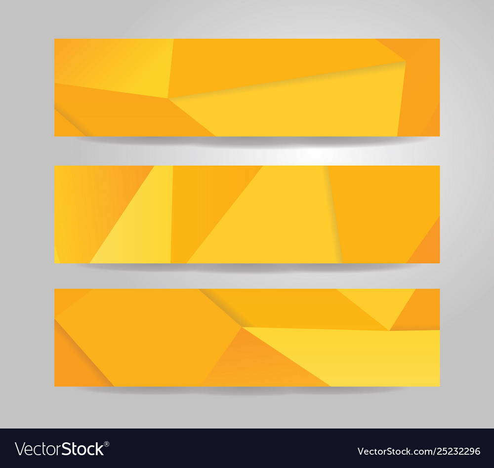 Banner set Royalty Free Vector Image - VectorStock