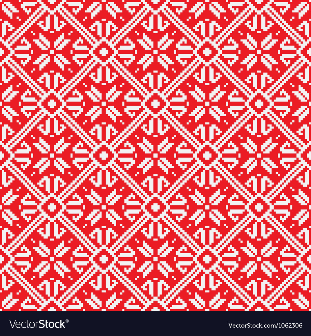 Norwegian pattern Eps 10 Royalty Free Vector Image
