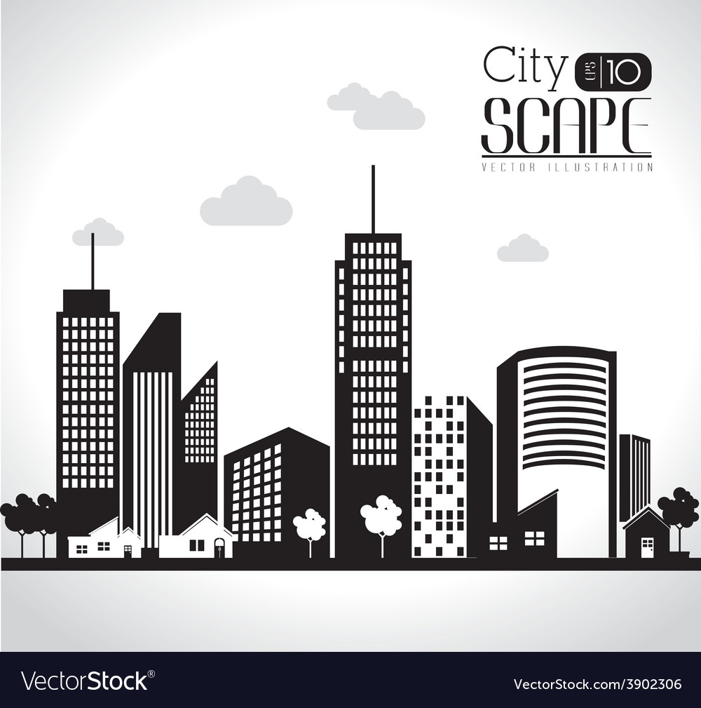 Urban design Royalty Free Vector Image - VectorStock