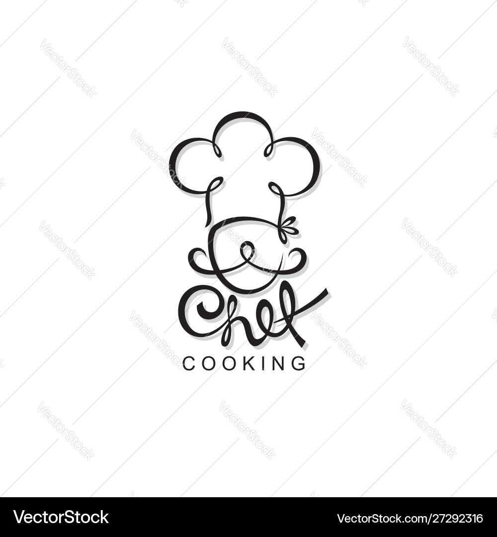 Abstract chef icon Royalty Free Vector Image - VectorStock