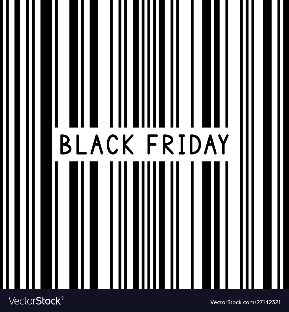 Bar code black friday