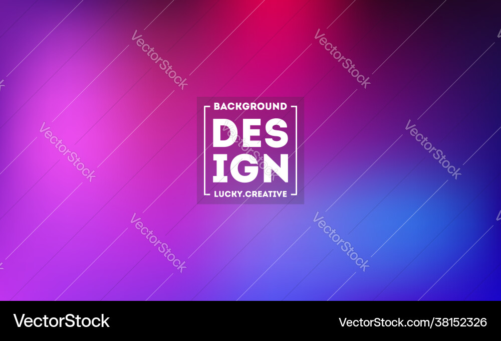 Abstract blurred gradient mesh background Vector Image