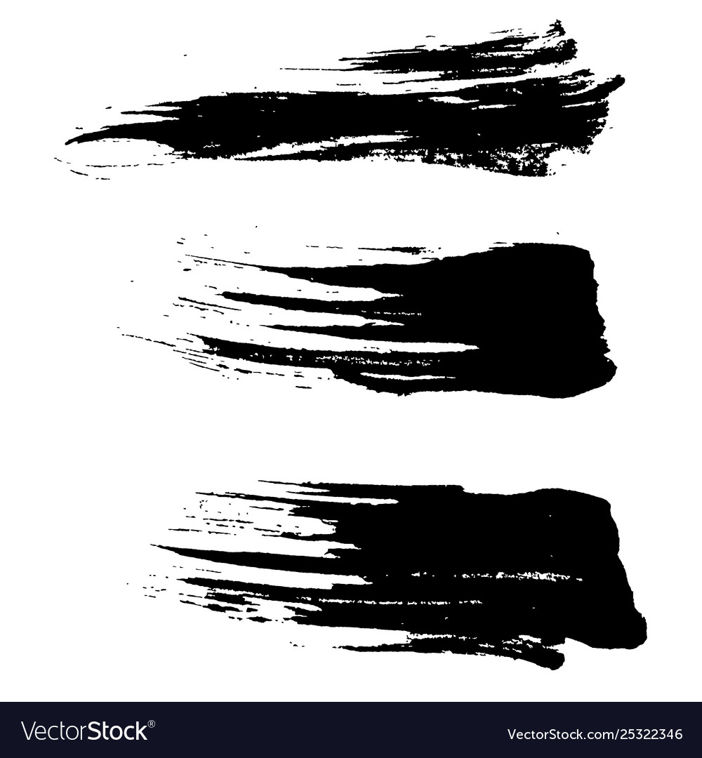 Ink brush strokes background