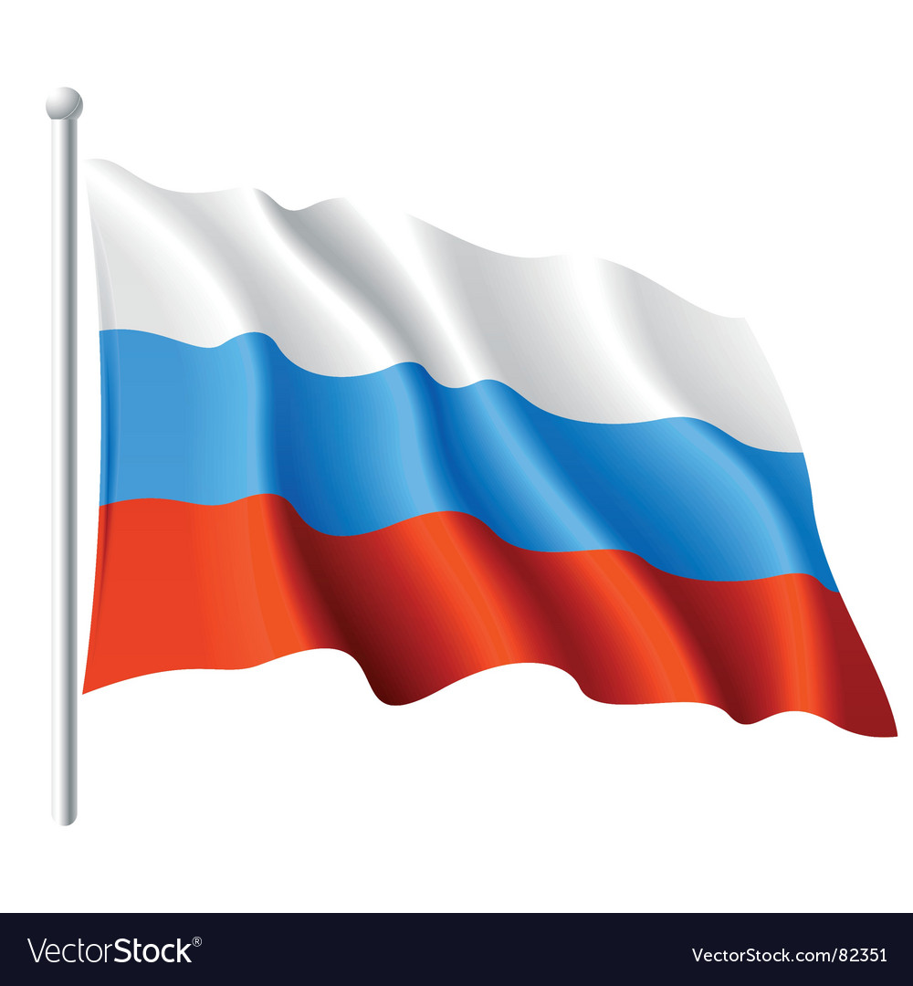 Flag Of Russia Royalty Free Vector Image - Vectorstock