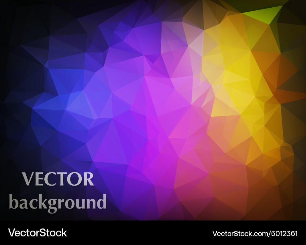 Abstract background of triangles polygon wallpaper