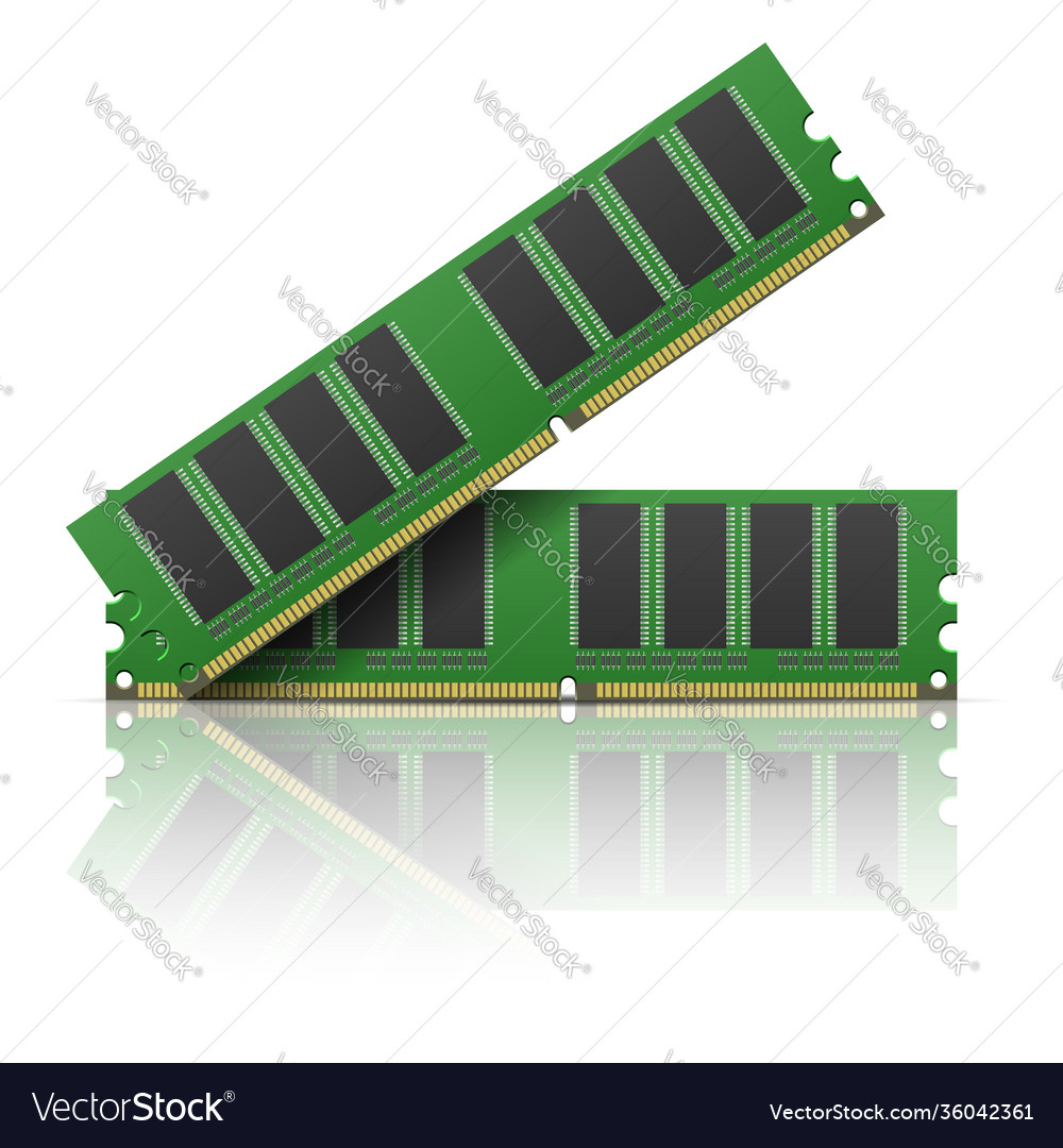 Computer memory Royalty Free Vector Image - VectorStock
