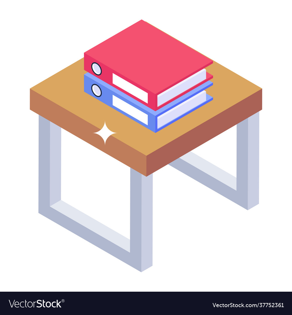 Side table Royalty Free Vector Image - VectorStock