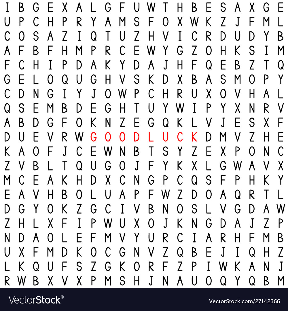 Find Words In Word Puzzle