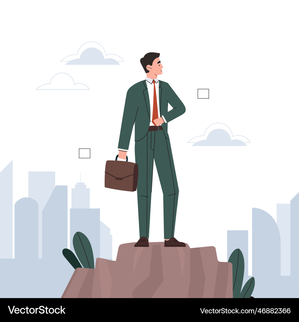 Vision statements concept Royalty Free Vector Image