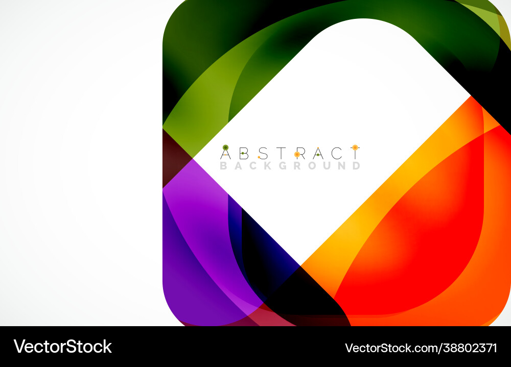 Minimal background abstract square shape Vector Image