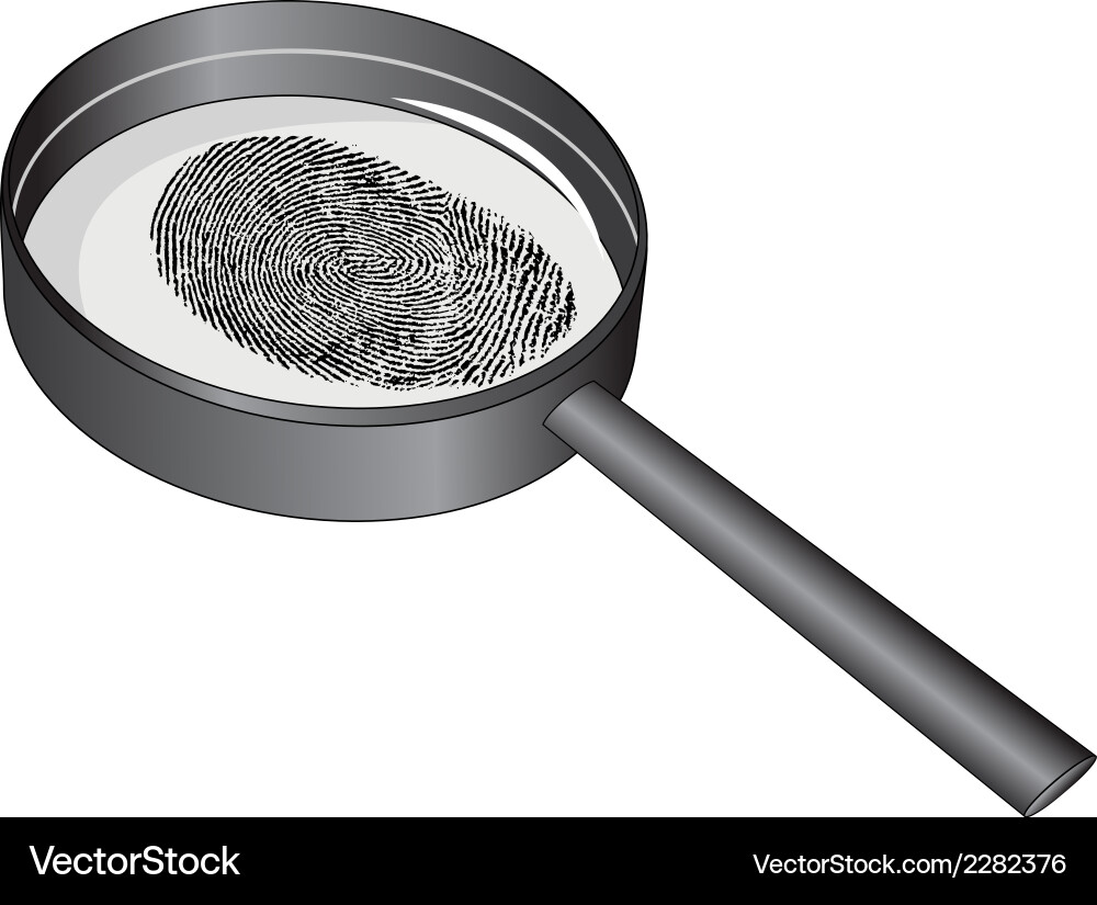 Fingerprint Royalty Free Vector Image - VectorStock