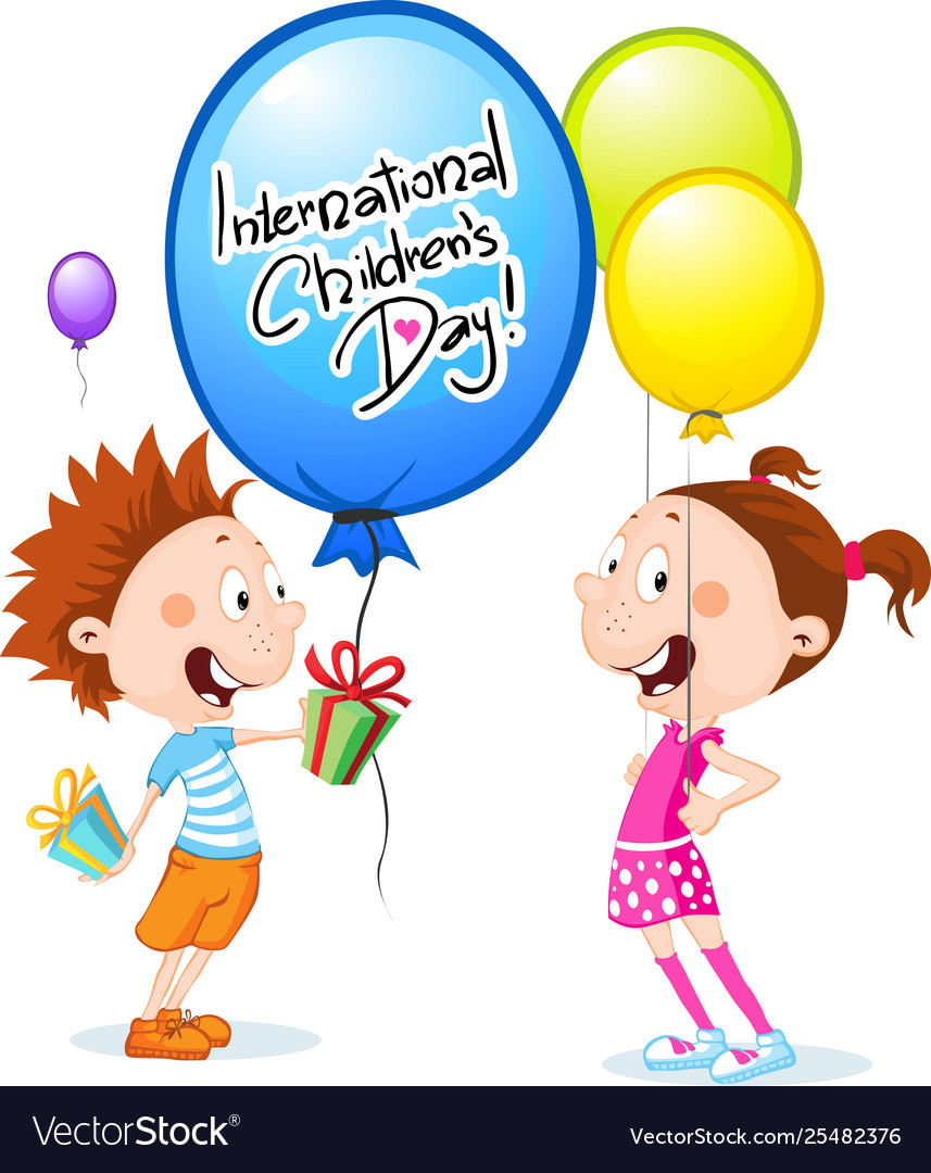 International children day - cartoons Royalty Free Vector International children day - cartoons Royalty Free Vector