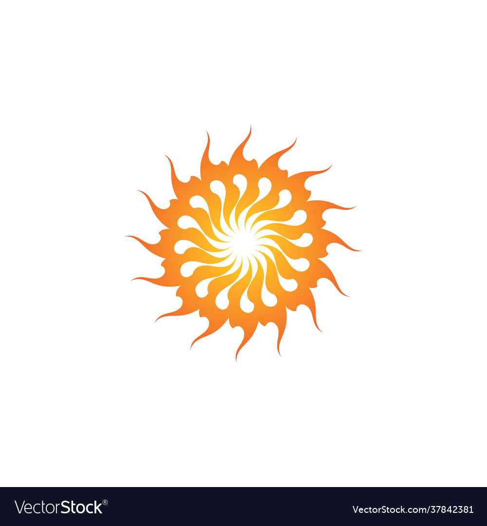 Sun icon Royalty Free Vector Image - VectorStock