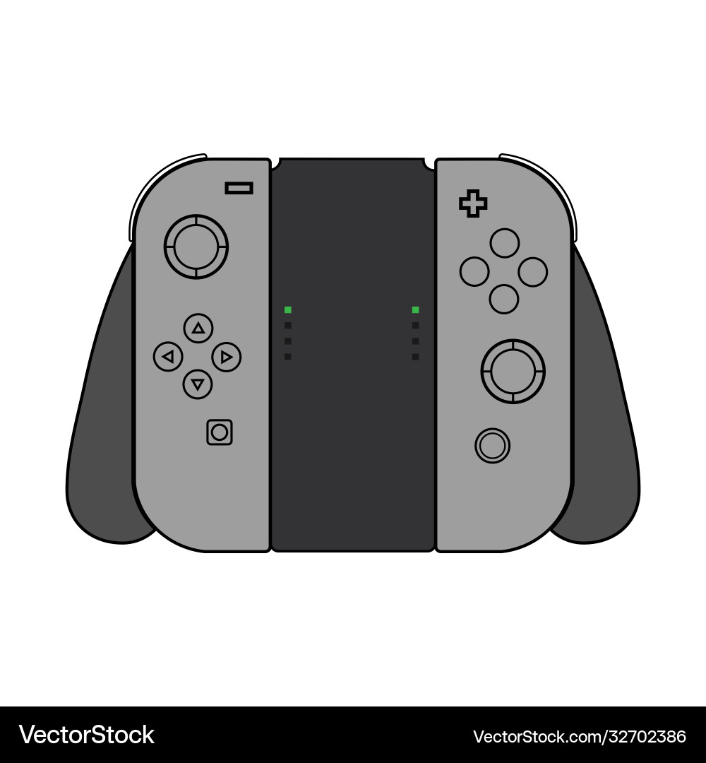 Video game controller Royalty Free Vector Image