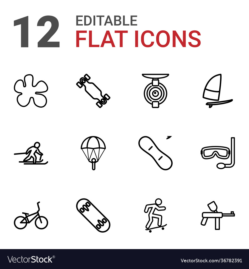 12 extreme icons