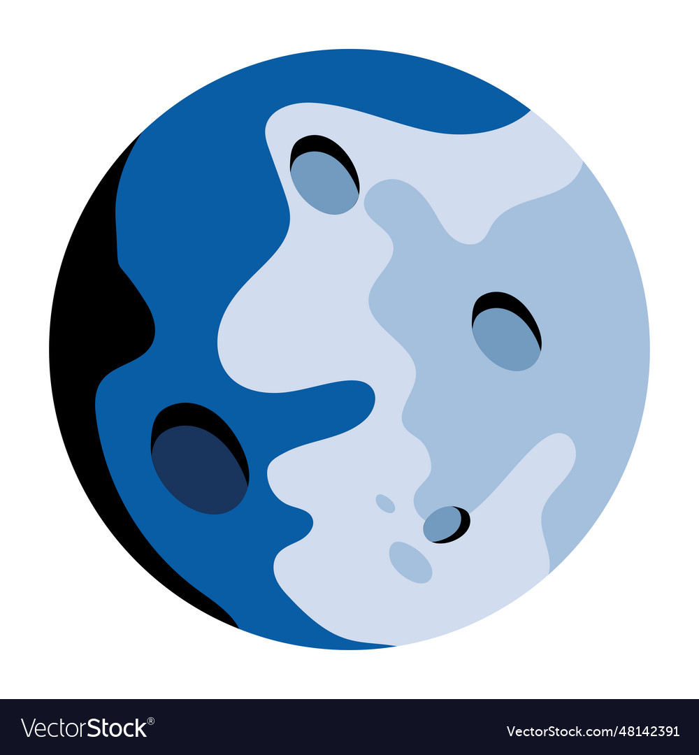 Full Moon Royalty Free Vector Image Vectorstock Full Moon Royalty Free Vector Image Vectorstock