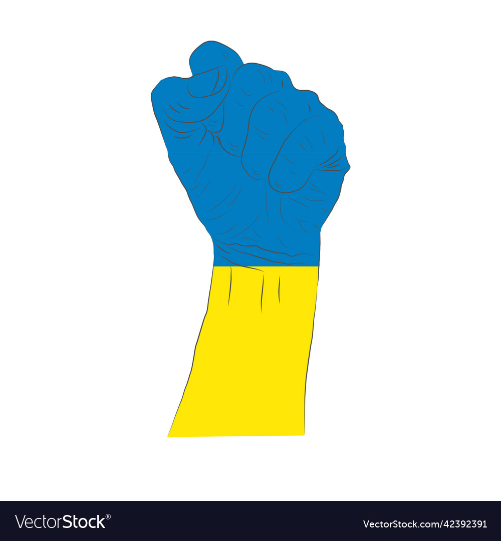 Help ukraine anti war creative concept Royalty Free Vector