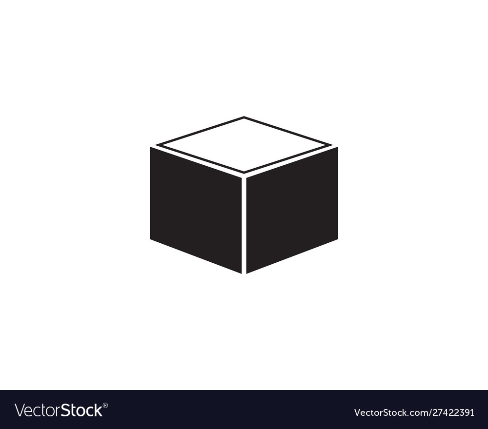 Open cardboard box icon Royalty Free Vector Image