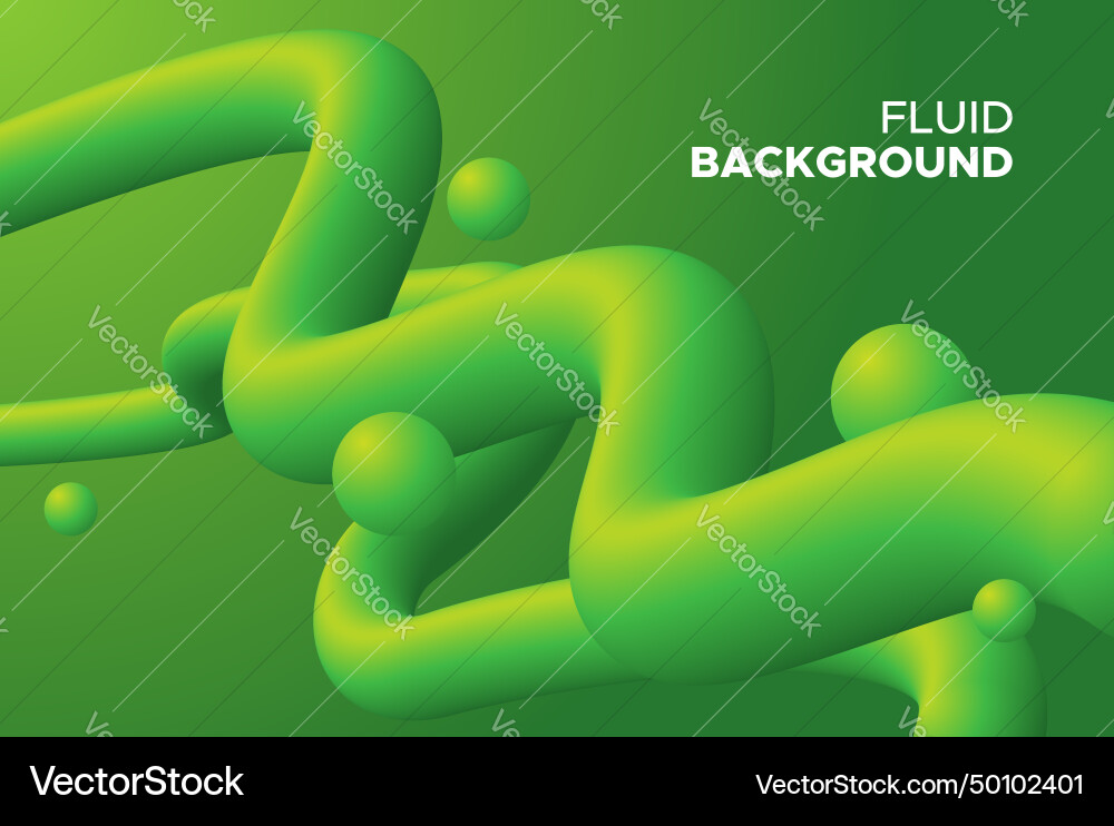 Modern fluid background design Royalty Free Vector Image