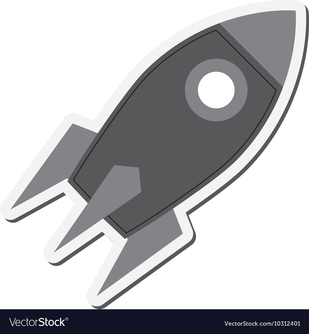 Toy rocket icon Royalty Free Vector Image - VectorStock