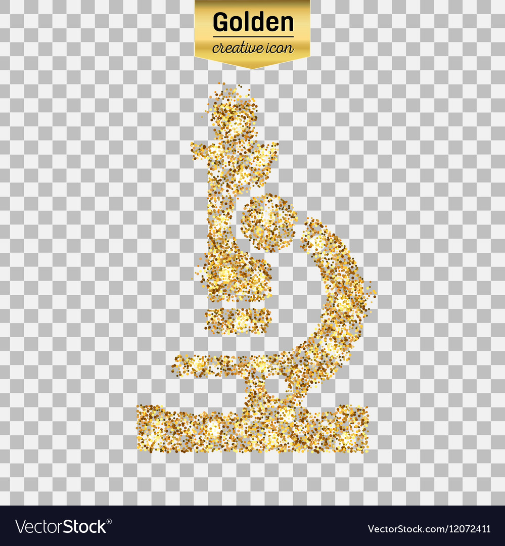 Gold Glitter Icon