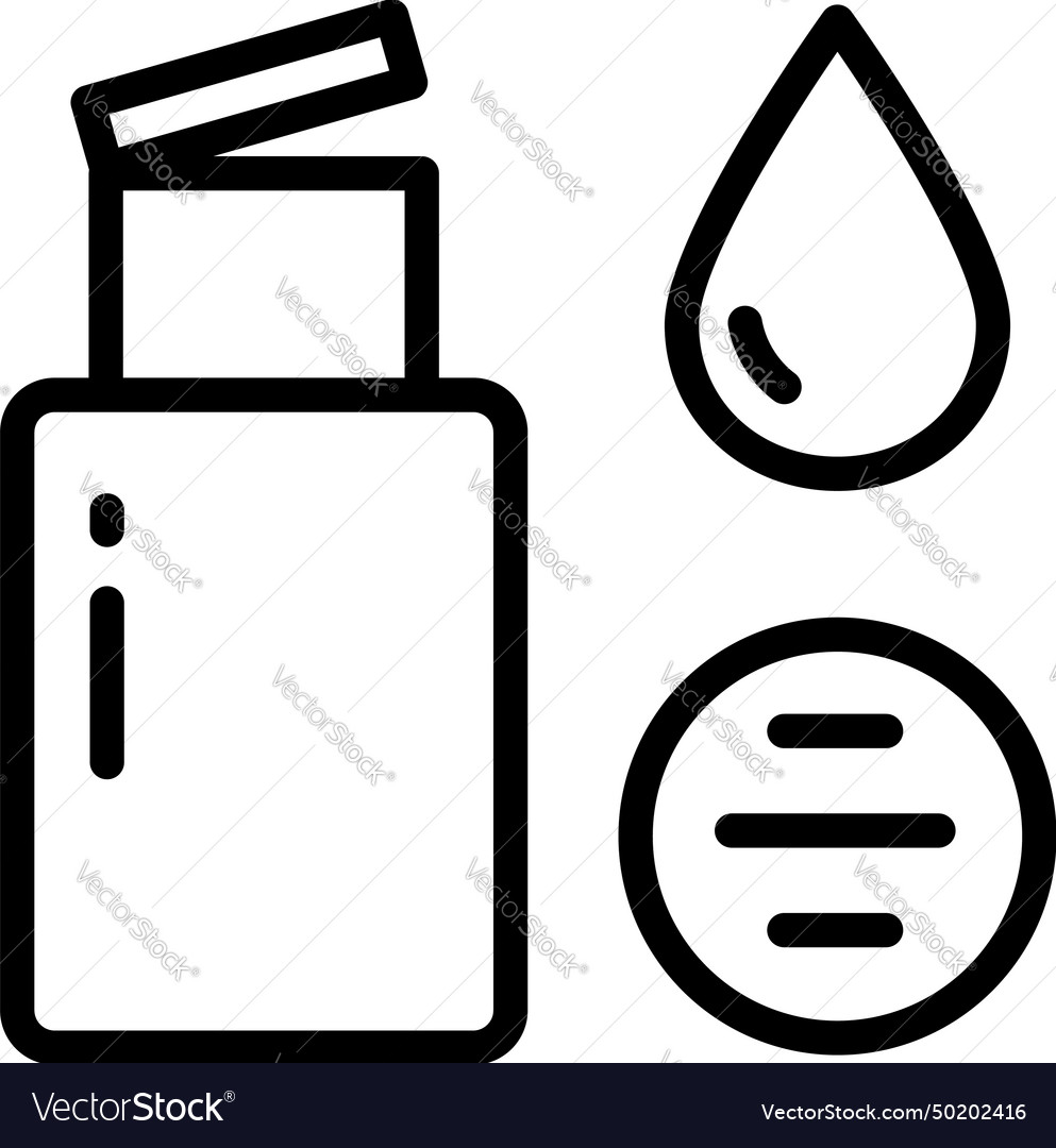 Makeup remover icon image can also be used Vector Image Makeup remover icon image can also be used Vector Image