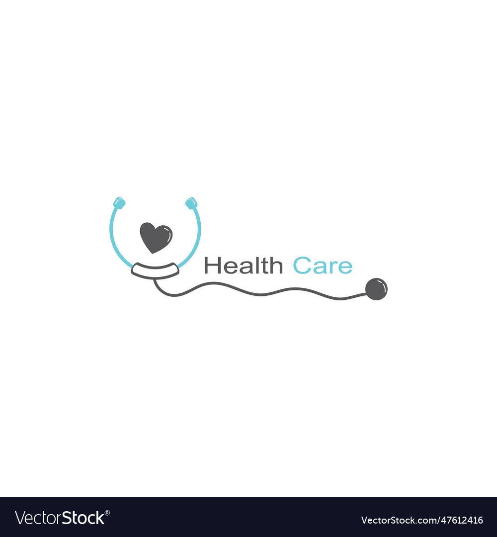 Medical health health logo with cross Royalty Free Vector