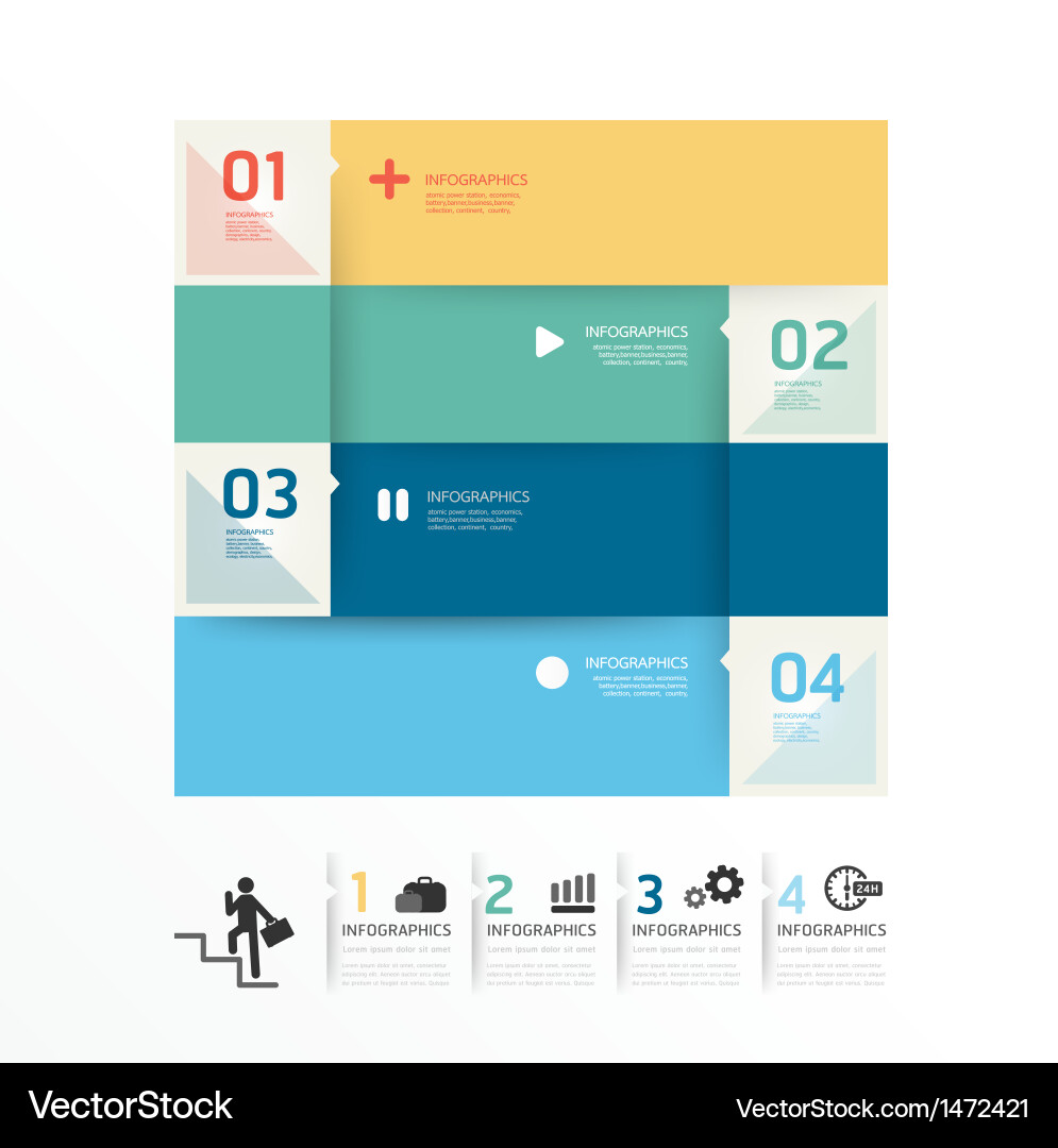 Modern design soft colour template Royalty Free Vector Image