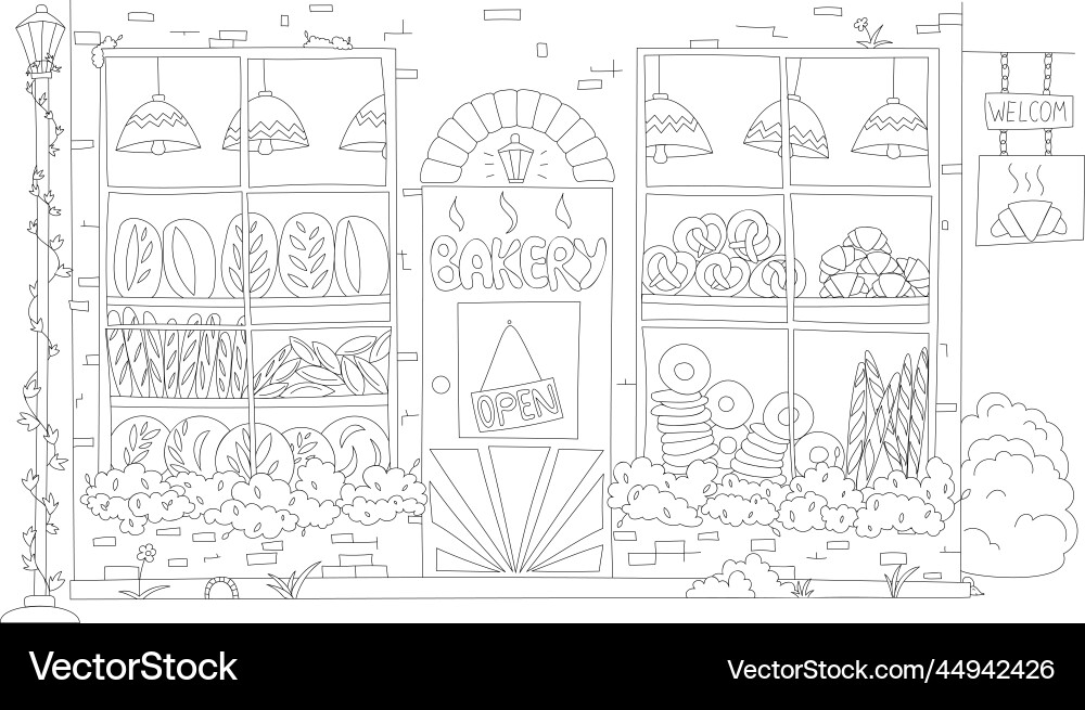 Bakery Royalty Free Vector Image - VectorStock