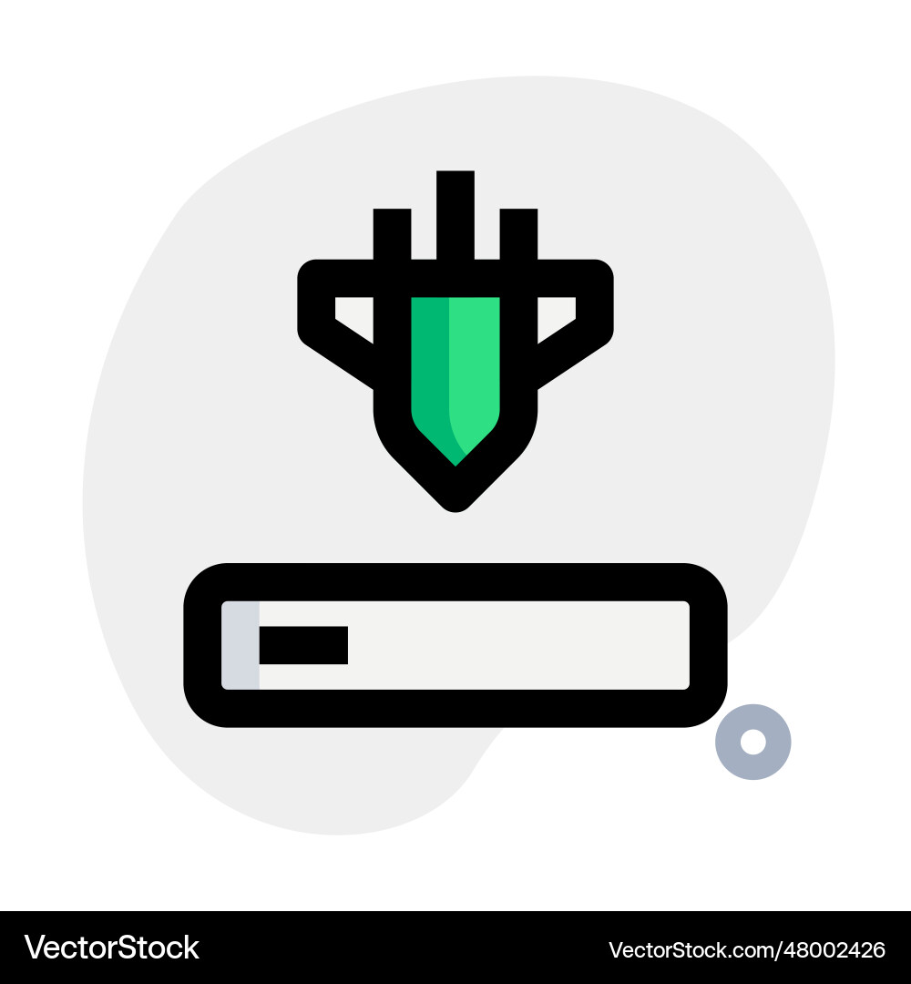 Ddos a type of malicious cyberattack Royalty Free Vector