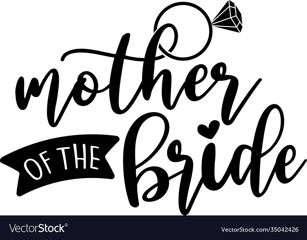 Mother Of The Bride Clip Art SVG