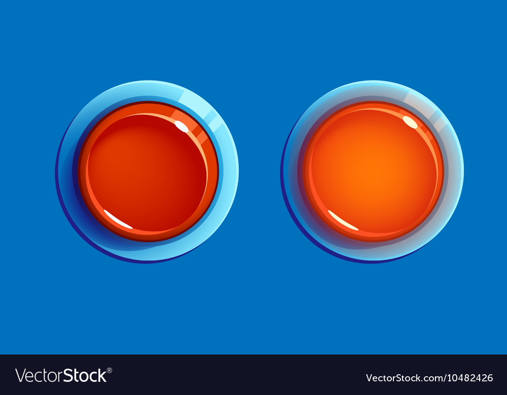 On off buttons Royalty Free Vector Image - VectorStock