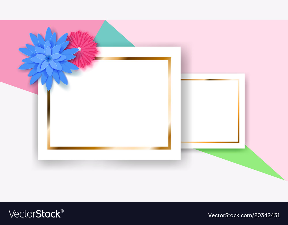 background with rectangle frames
