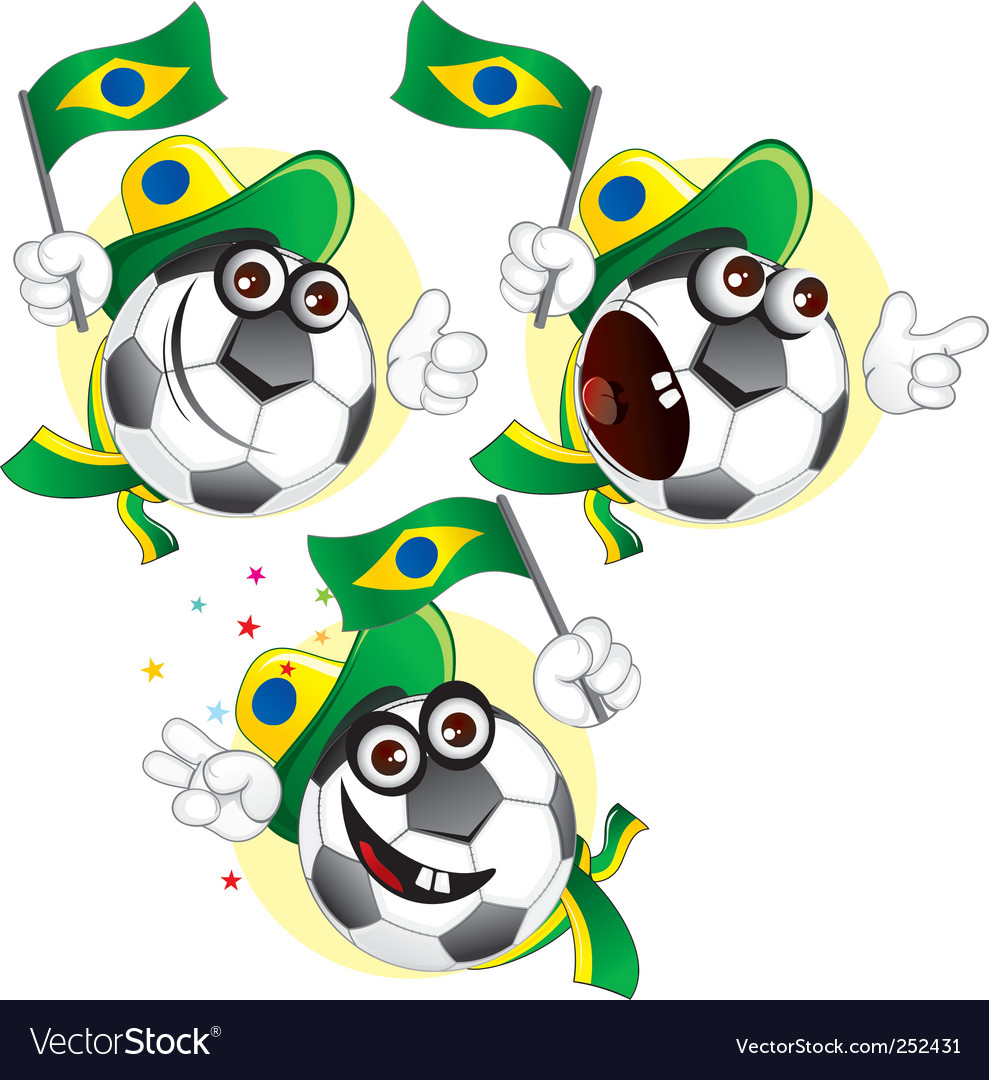 Brazilian Top Football League Team Vector Stock Vector (Royalty