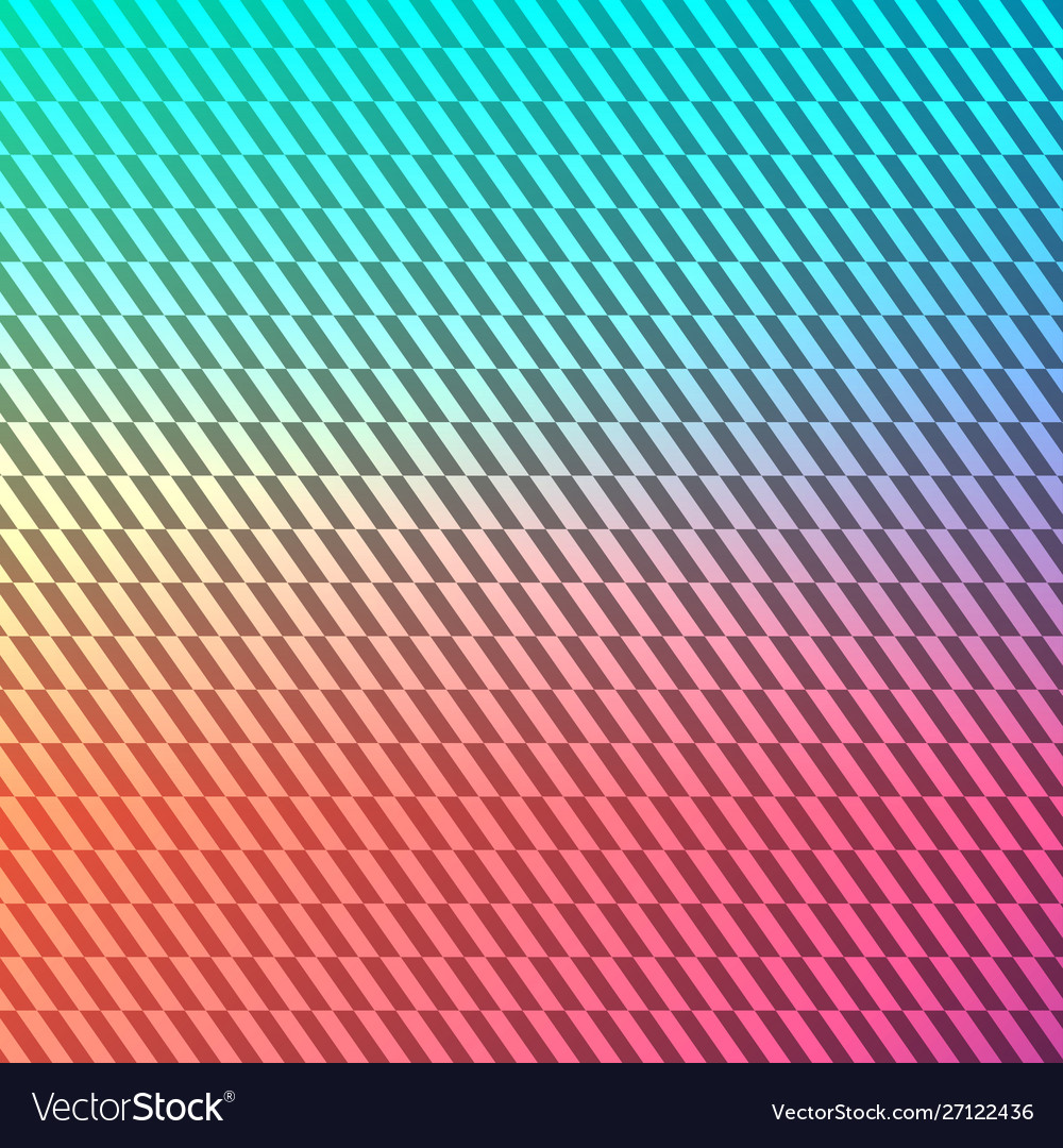Background shape overlay on gradient multi colour Vector Image