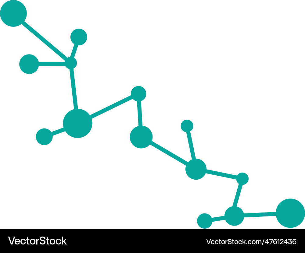 Molecule logo template icon Royalty Free Vector Image