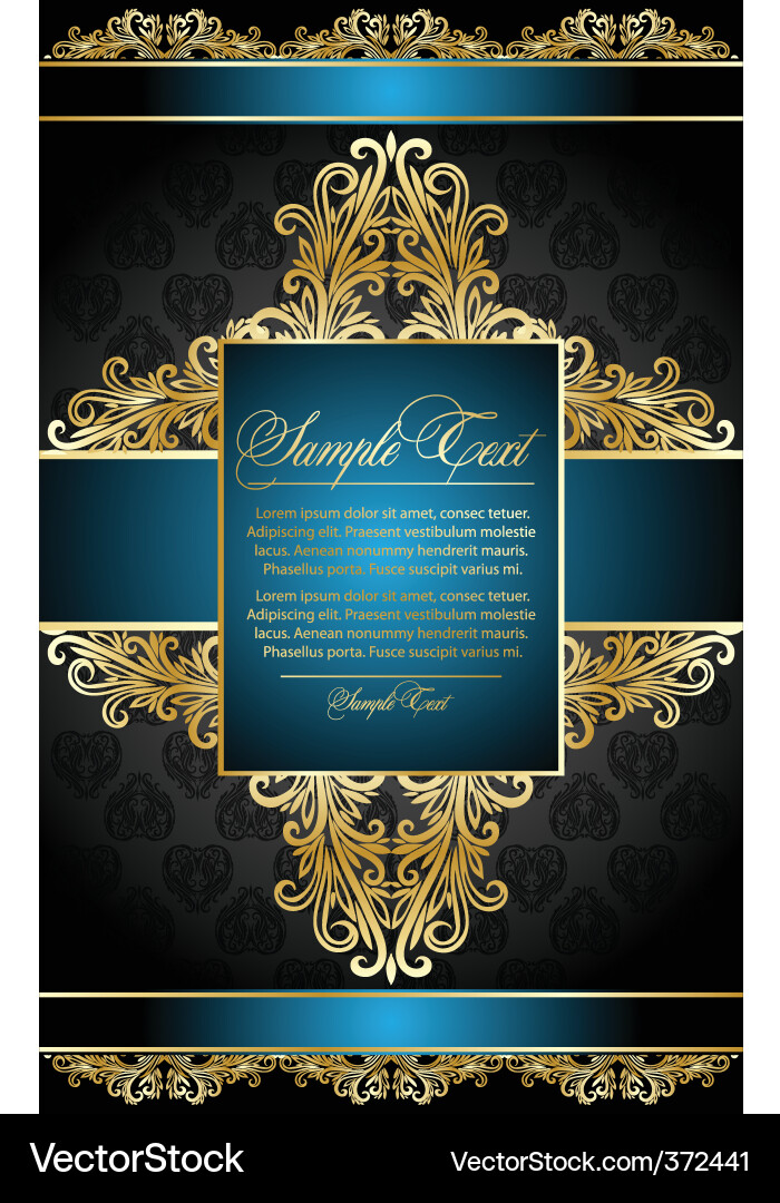 Blue background Royalty Free Vector Image - VectorStock