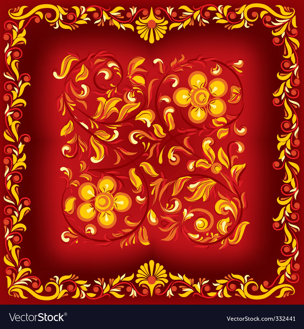 Floral ornament Royalty Free Vector Image - VectorStock