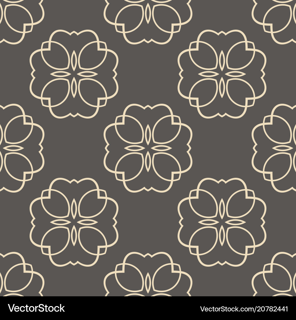 Ornamental seamless pattern Royalty Free Vector Image