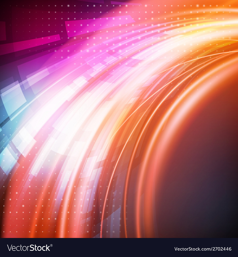 Abstract technology futuristic lines background Vector Image