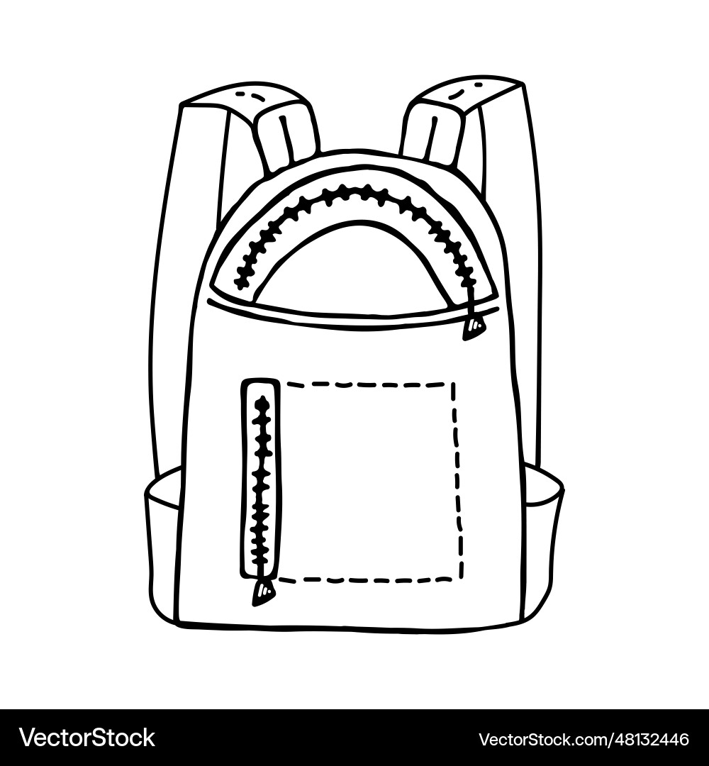 Hand-drawn school vintage Royalty Free Vector Image