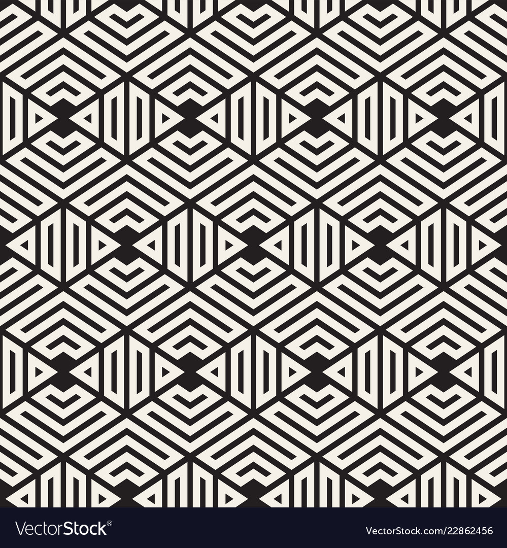 Seamless stripes pattern modern stylish texture Vector Image