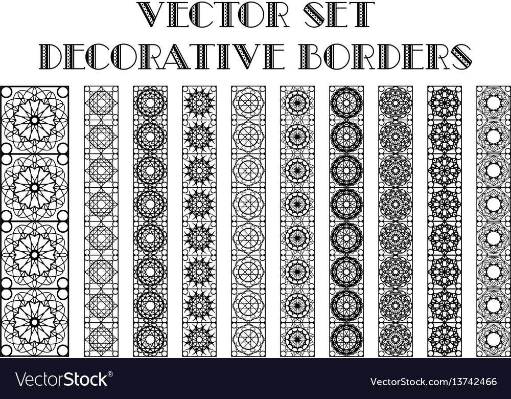 Decorative borders