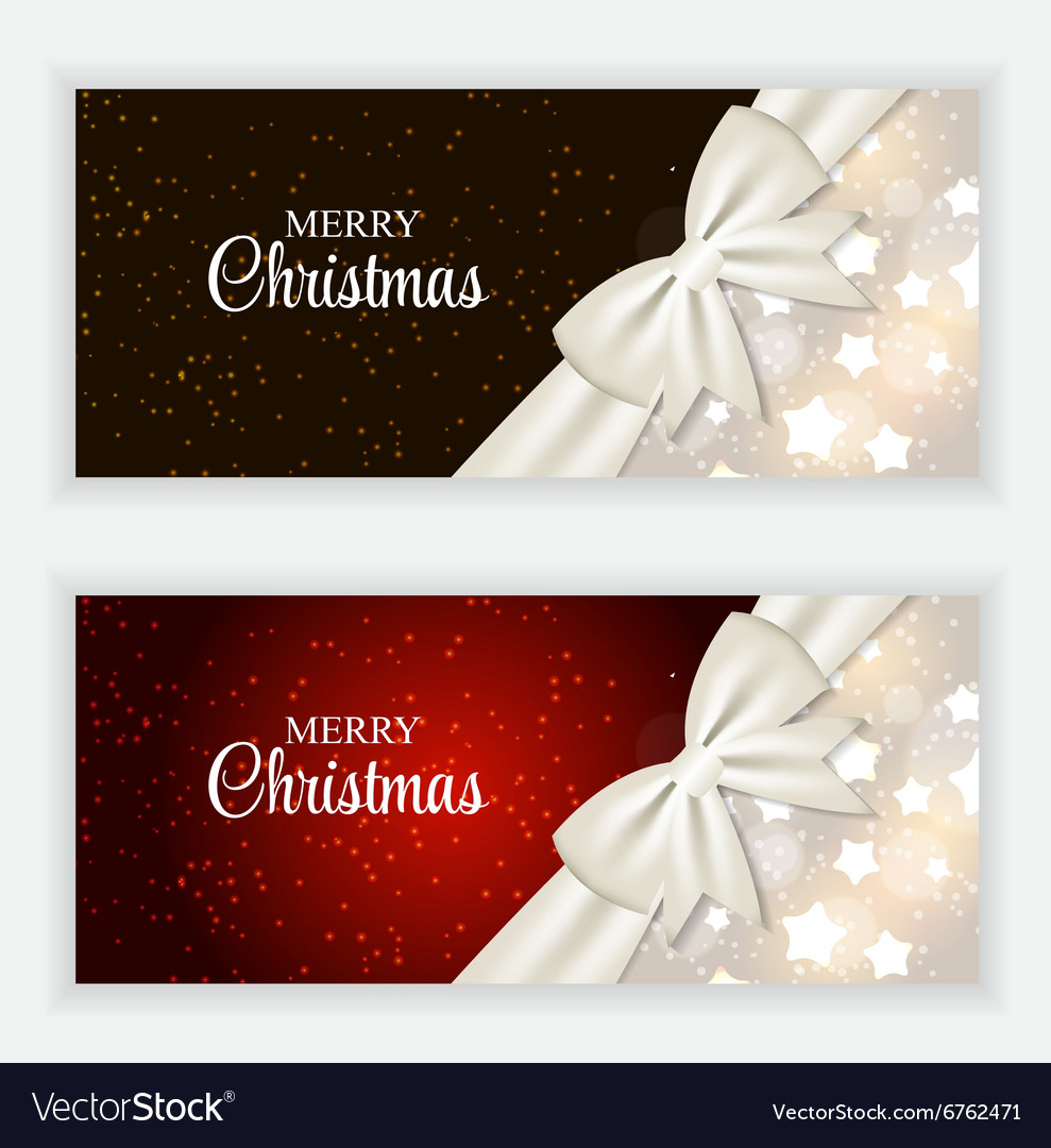 Christmas gift card set